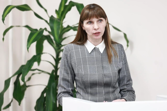Татьяна Колчинская: «Благодаря использованию кассет, входящих в комплект цифрового оборудования, можно проводить обследование прямо на месте, даже в палатах интенсивной терапии» | Источник: пресс-служба правительства Челябинской области / Людмила Ковалева
