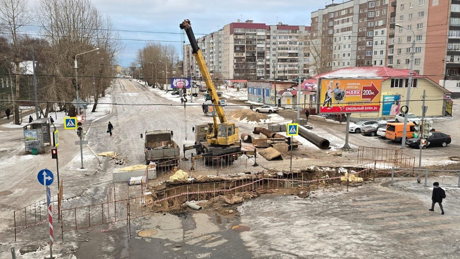 В Архангельске на сутки раньше откроют проезд по Московскому проспекту