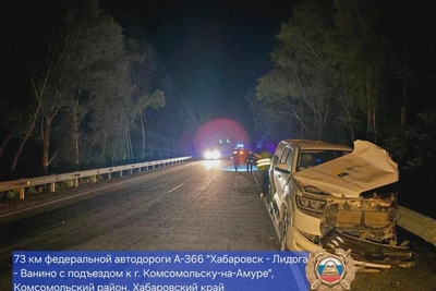 Смертельное ДТП на трассе под Хабаровском