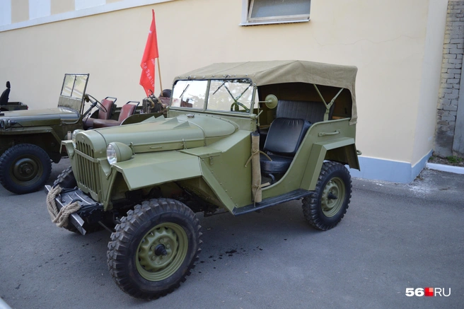 «ГАЗ-67» и «ГАЗ-67Б»  | Источник: Анастасия Баринова / 56.RU
