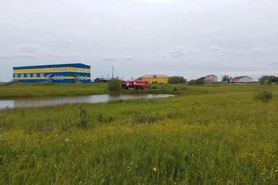 В Оксино заступила на дежурство пожарная машина