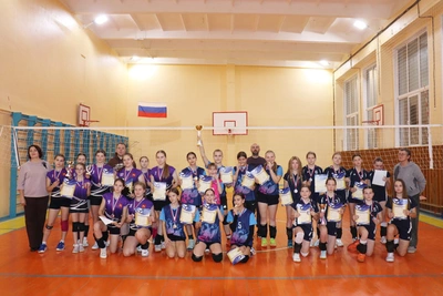 Юные волейболистки сразились на первенстве района