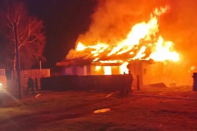 В пожаре в Барнауле погиб мужчина