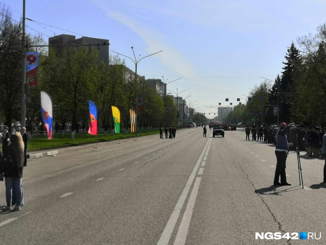 Ничего не заглохло: как проходит 81-й День Победы в Новокузнецке — онлайн-репортаж с праздника | Источник: Игорь Епифанцев / NGS42.RU