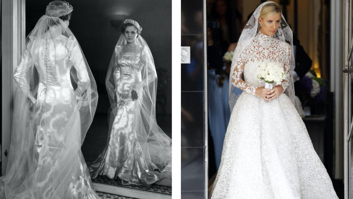 как изменилось свадебное платье за 100 лет: история, фото