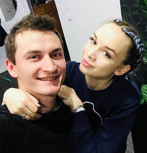 Андрей Шлянин и Диана Шурыгина