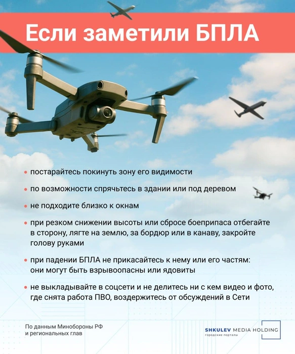 Что делать, если вы заметили дрон | Источник: Мария Романова / Городские медиа