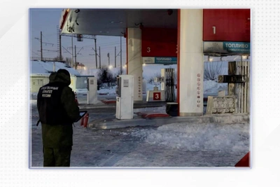 Пожар на заправке в Петербурге расследуют как терроризм