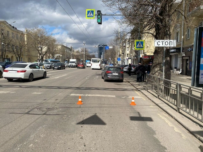 Пенсионерка получила травмы | Источник: МВД России по Воронежской области / T.me