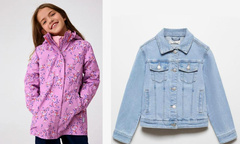 От косухи до джинсовки: где купить стильную куртку для девочки