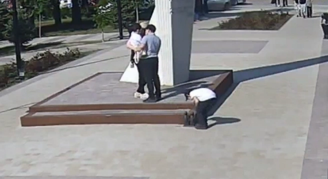 Деталька с QR-кодом была унесена в неизвестном направлении | Источник: администрация Волжского