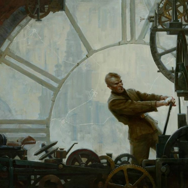 И. Лебедев, Военное время, 2016 | Источник: Музейно-выставочный комплекс «Манеж»