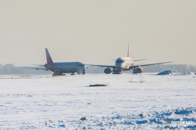 Рейсы задерживаются | Источник: Сергей Коньков / FONTANKA.RU