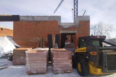 Новый корпус районной больницы возводят в Земетчино