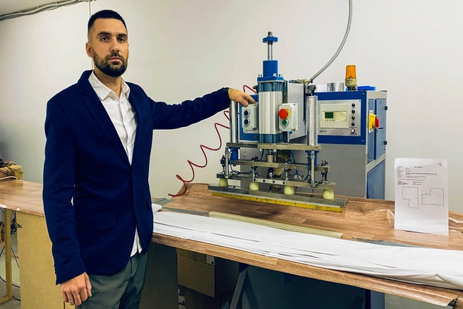 Директор по производству Максим Атаулин | Источник: IvaGroup