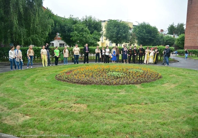 В центре Рязани появился новый сквер | ya62.ru