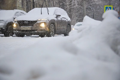 Снежная стена надвигается на Ставрополье к праздникам