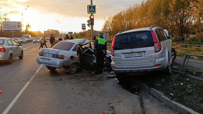 Фото с места аварии | Источник: ГИБДД по Свердловской области