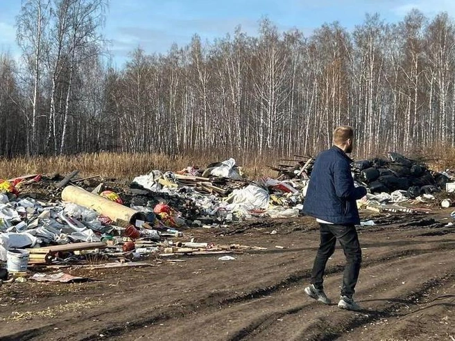 Размеры свалки производят тяжёлое впечатление | Источник: читатель 74.RU
