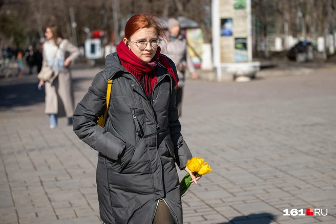 Тюльпаны в эти дни пользуются наибольшим спросом | Источник: Евгений Вдовин / 161.RU