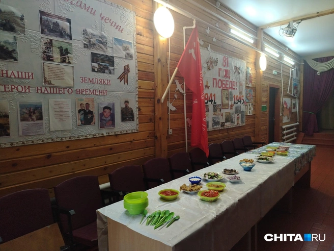 Обед в Доме культуры | Источник: Дарья Харламова / CHITA.RU