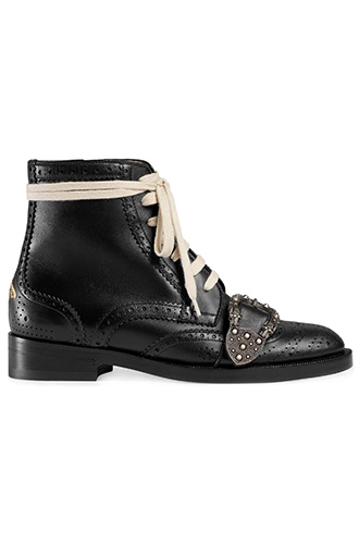 Ботинки GucciЦена: 102 300 руб.Где купить: farfetch.com