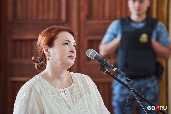 В суде выступила Марина Метревели | Источник: Роман Данилкин / 63.RU