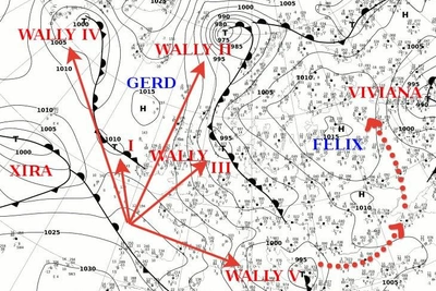 Синоптик Петербурга заметил курьез с циклонами