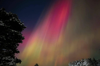 Powerful Solar Flare Sparks Brightest Aurora Over Yugra