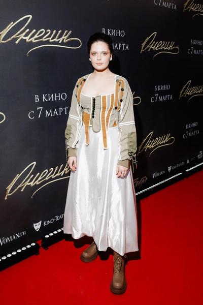 Татьяна Сабинова на премьере фильма «Онегин»