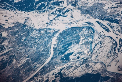 Космонавт показал Нижний Новгород с высоты 400 км