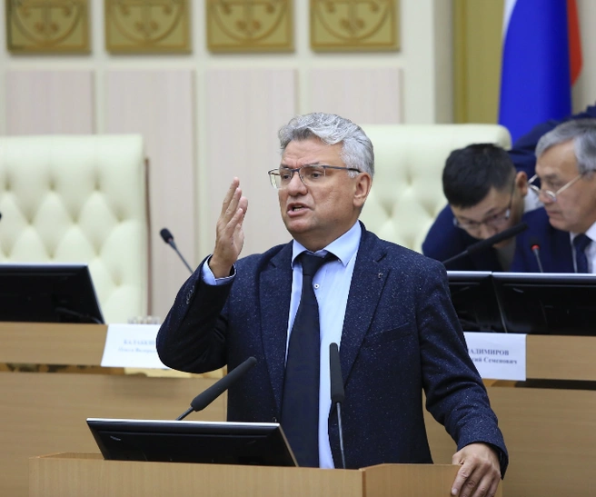 Гаврил Парахин | Источник: Василий Кононов / пресс-служба Госсобрания Ил Тумэн