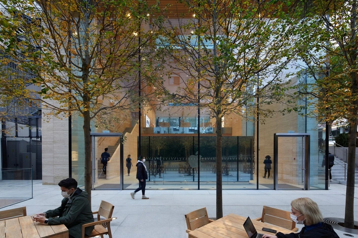 Новый Apple Store в Стамбуле по проекту Foster + Partners