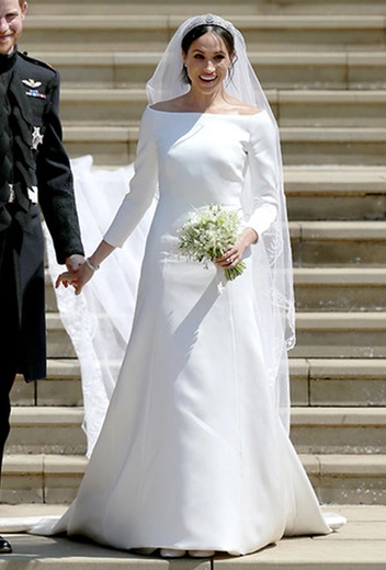 Подвенечное платье от Givenchy в мае 2017 года