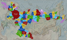 Как выглядела бы карта России, если бы размеры регионов соответствовали числу жителей