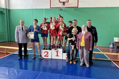 Турнир по самбо памяти Владимира Кузина в Мценске