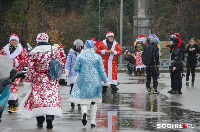 С погодой сильно не повезло&nbsp;— в городе объявили штормовое предупреждение | Источник: Оксана Витязь / SOCHI1.RU