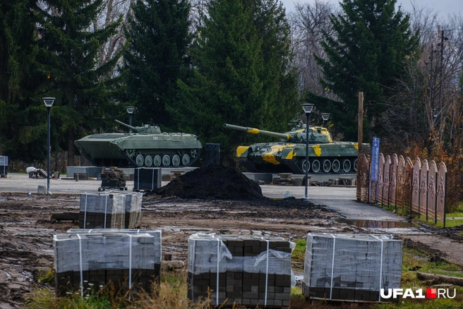 Главная местная площадь на ремонте | Источник: Булат Салихов / UFA1.RU