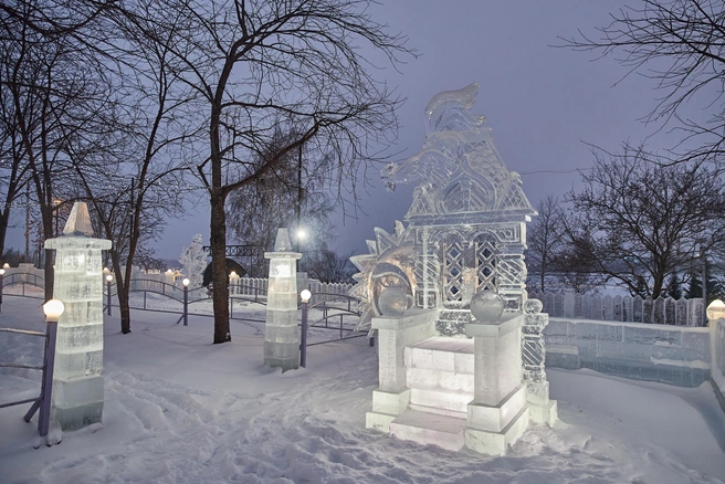 Строительство основного городка на главной площади началось еще 3 декабря | 142.ru