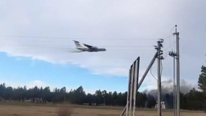 Пожар на военных складах в Забайкалье локализовали