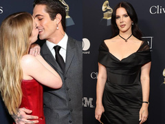 Красавчик Дамиано целовался с новой девушкой, Лана Дель Рей была все так же молода на Pre-Grammy Gala