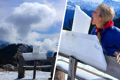 Певица Татьяна Акимама пострадала в Непале из-за травмы ноги