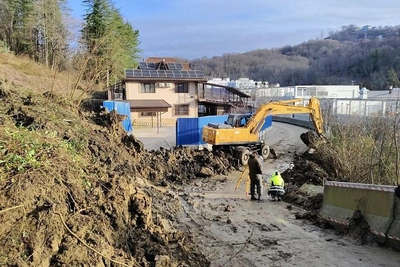 В Сочи ликвидируют последствия схода селя