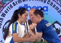 16-летняя казахстанка Улболсын Елмурат стала чемпионкой мира по армрестлингу