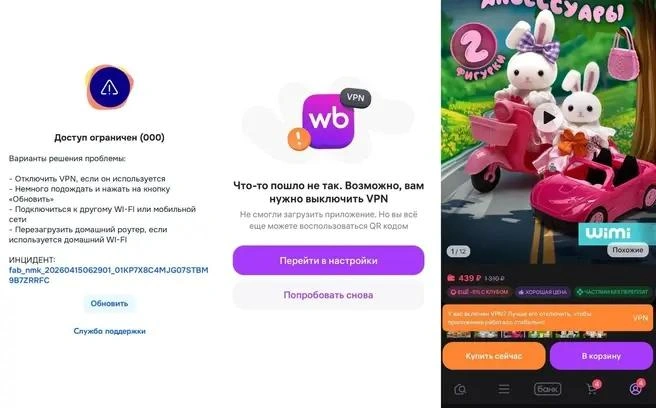 Источник: Ozon; Wildberries