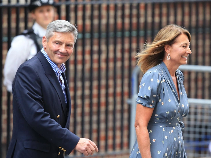 Майкл и Кэрол Миддлтон, 2013 год