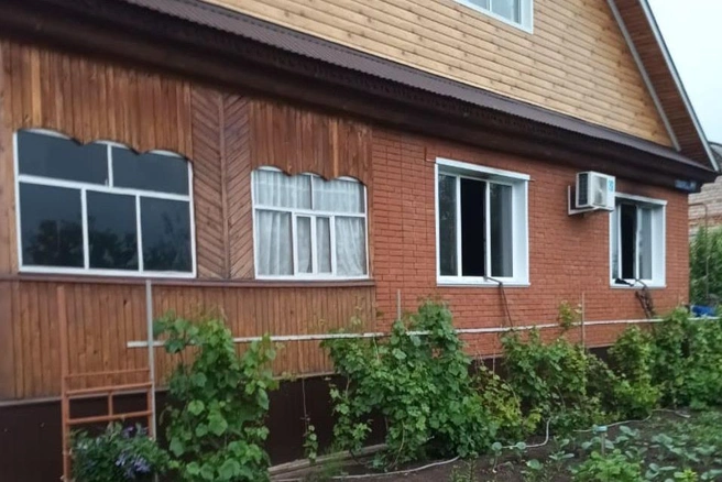 Пожар произошел в доме 12х12 метров | Источник: пресс-служба МЧС России по Башкирии