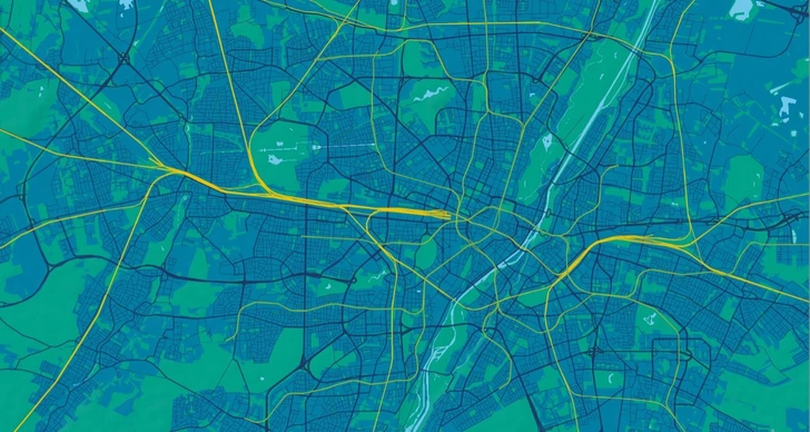 Тест: что изображено на этой карте? | Источник: schoolofcities.github.io/city-guesser