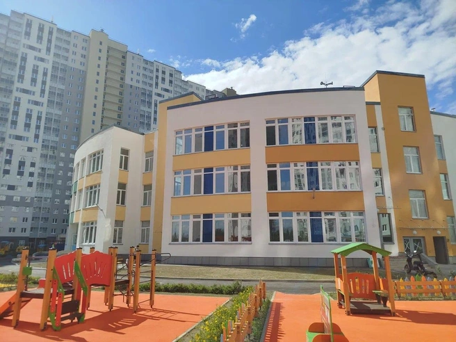 В Красногвардейском районе построили начальную школу и детский сад | Источник: Предоставлено «Группой ЛСР»