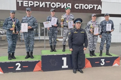 Команда УФССП Чувашии заняла призовые места в биатлоне